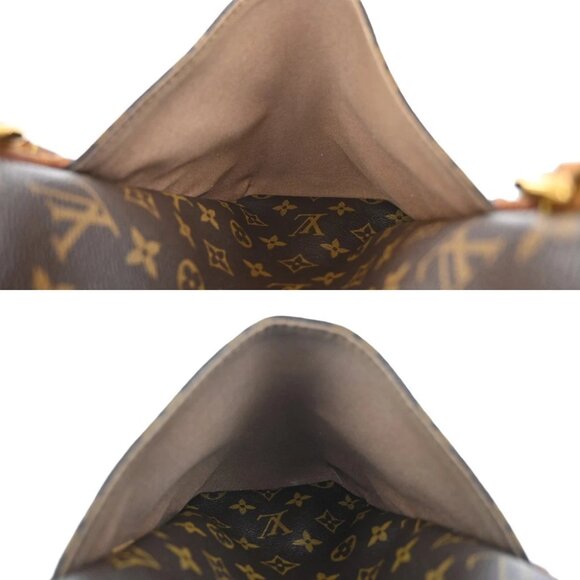 LOUIS VUITTON Logo Totally PM Shoulder Bag Monogram Leather Brown - Picture 14 of 15